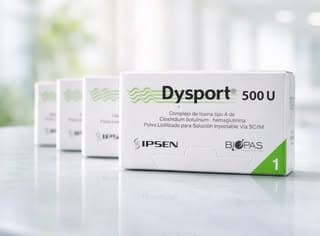 Producto Dysport 500U, toxina botulínica utilizada en Vidaumed